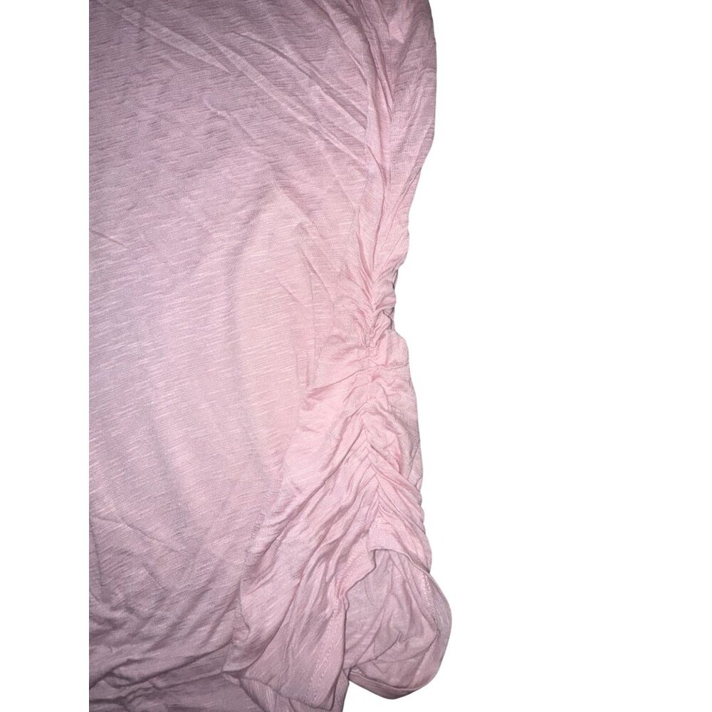 Loveappella Pinkblush Womens Maternity Racerback Tank Top Pink Rayon XS - Picture 4 of 7